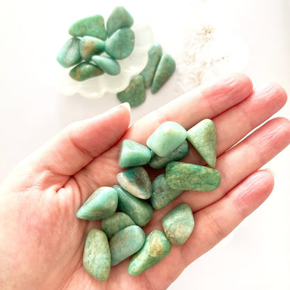 Mini amazonite chips