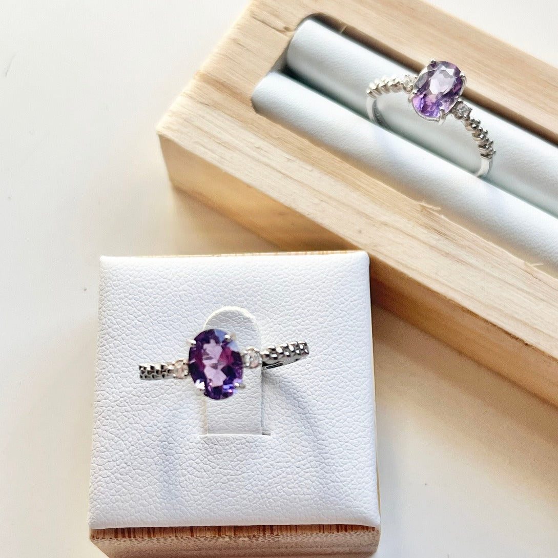 Amethyst ring