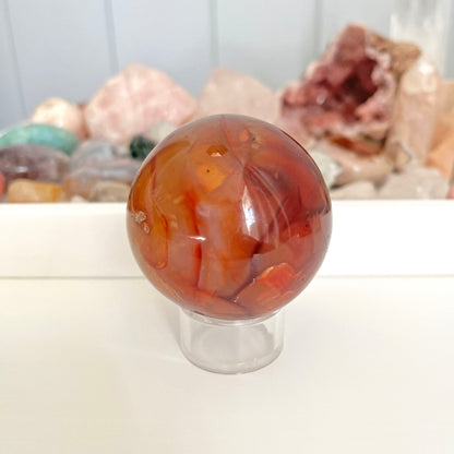 Carnelian sphere