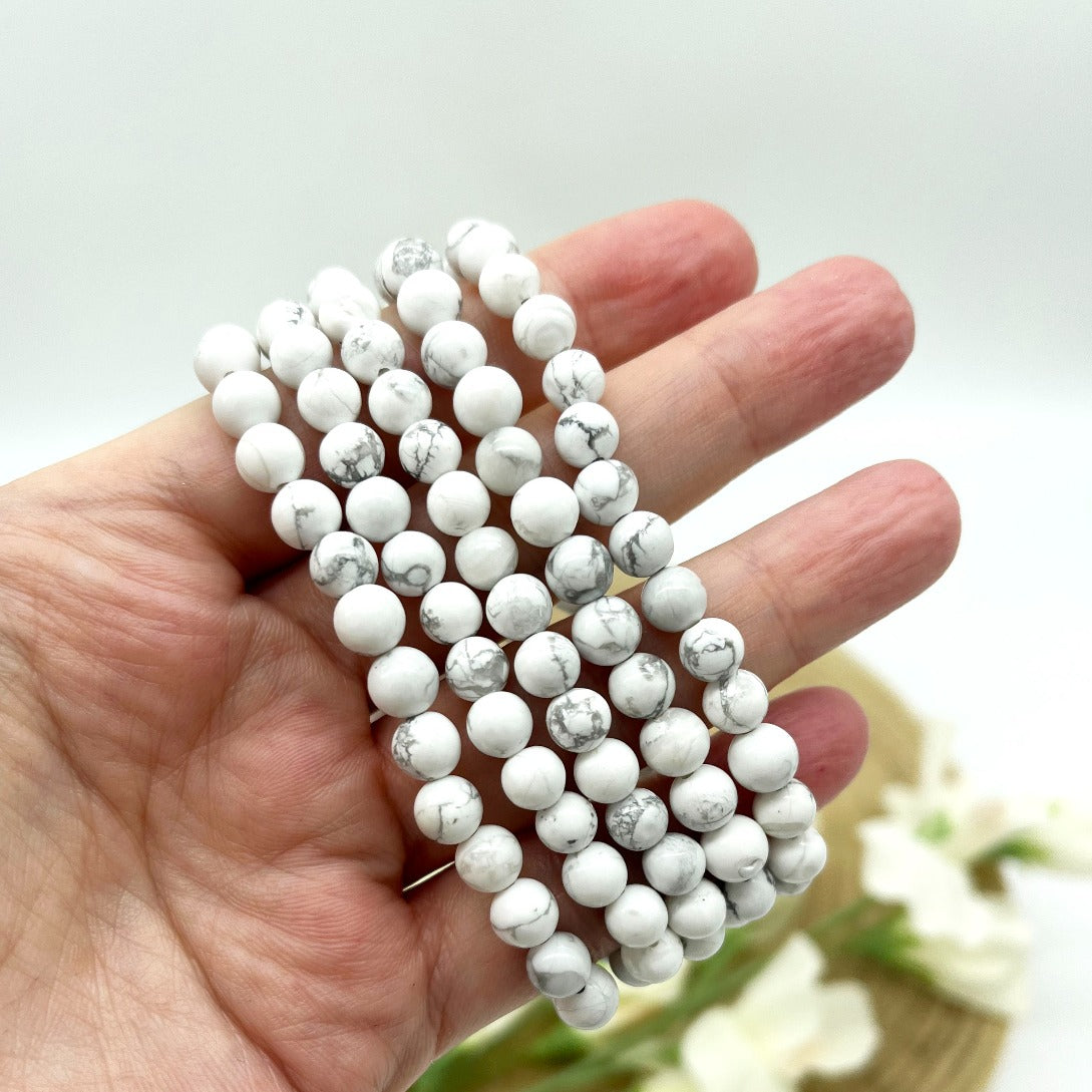 Howlite bracelet