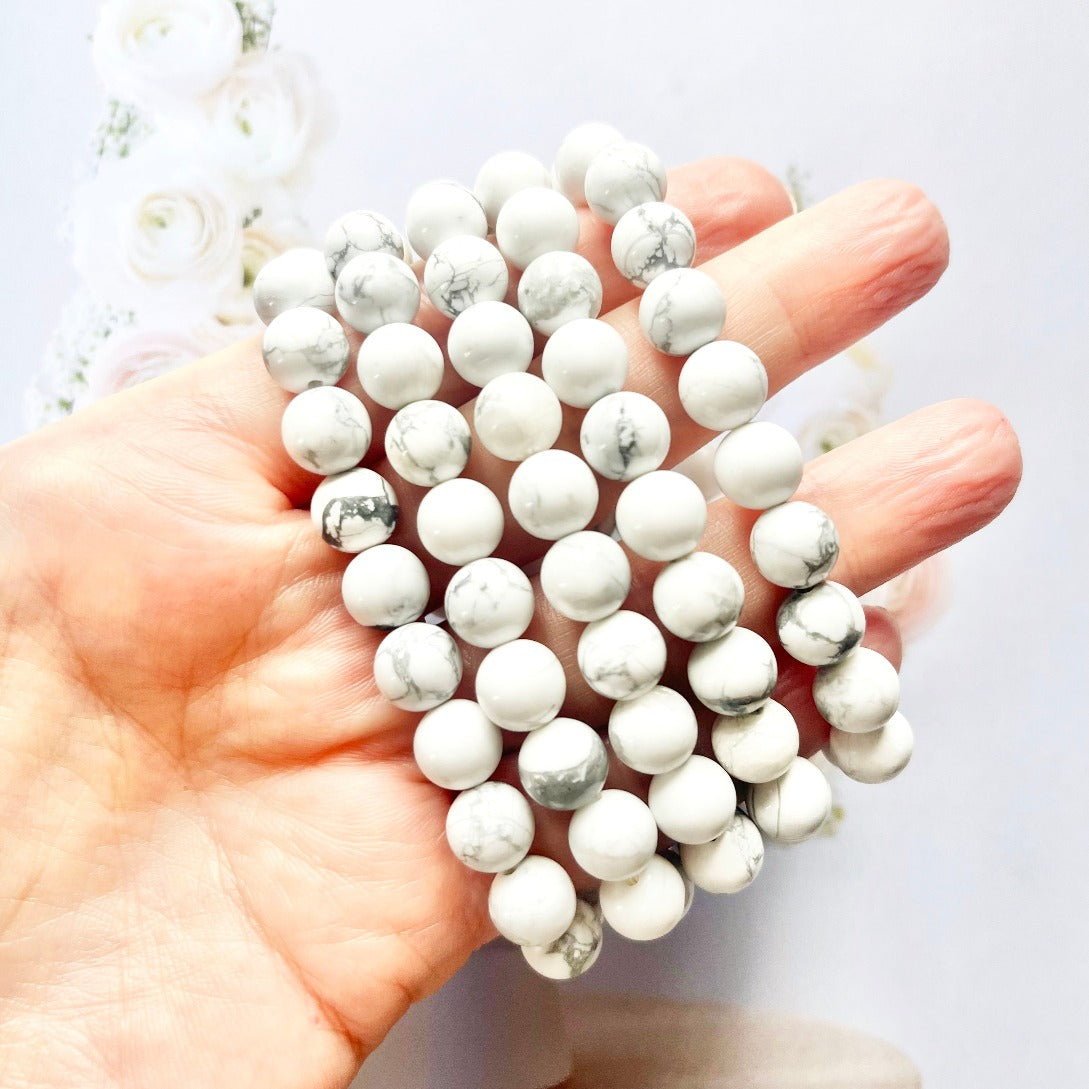 Howlite bracelet