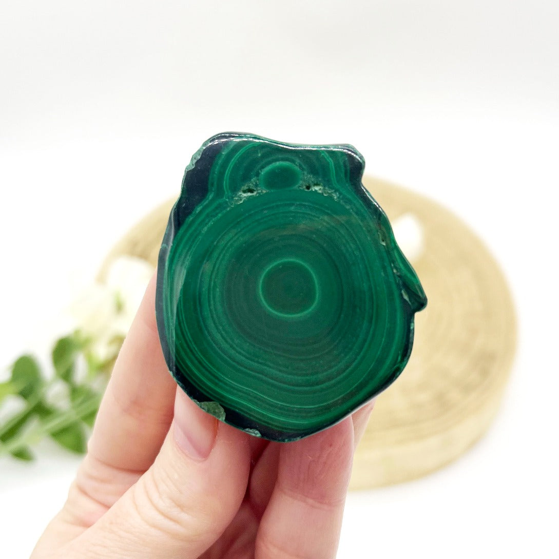 Malachite mini slab