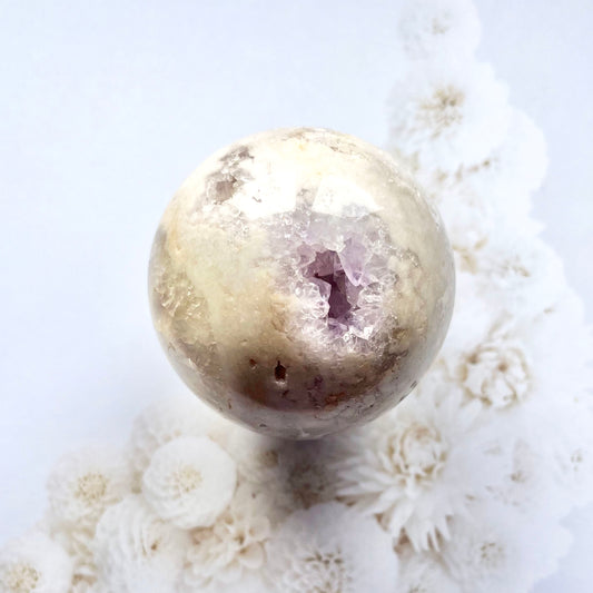 Pink Amethyst Sphere 2