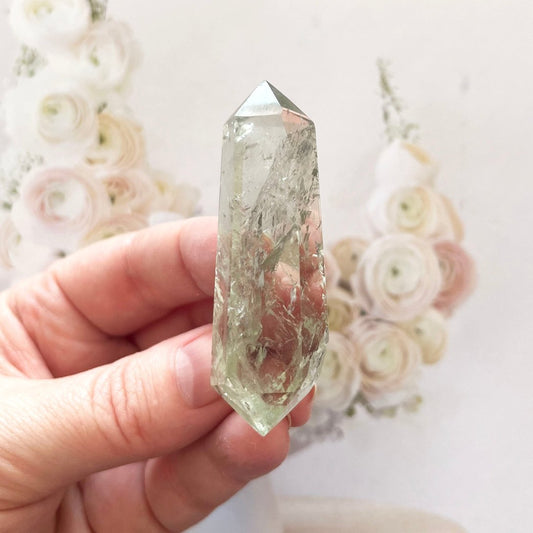 Green Amethyst prasiolite DT