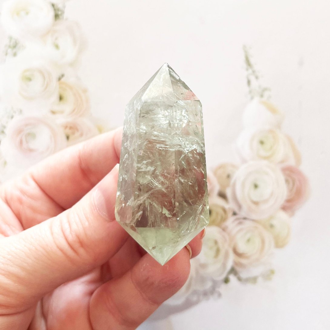 Green Amethyst prasiolite DT