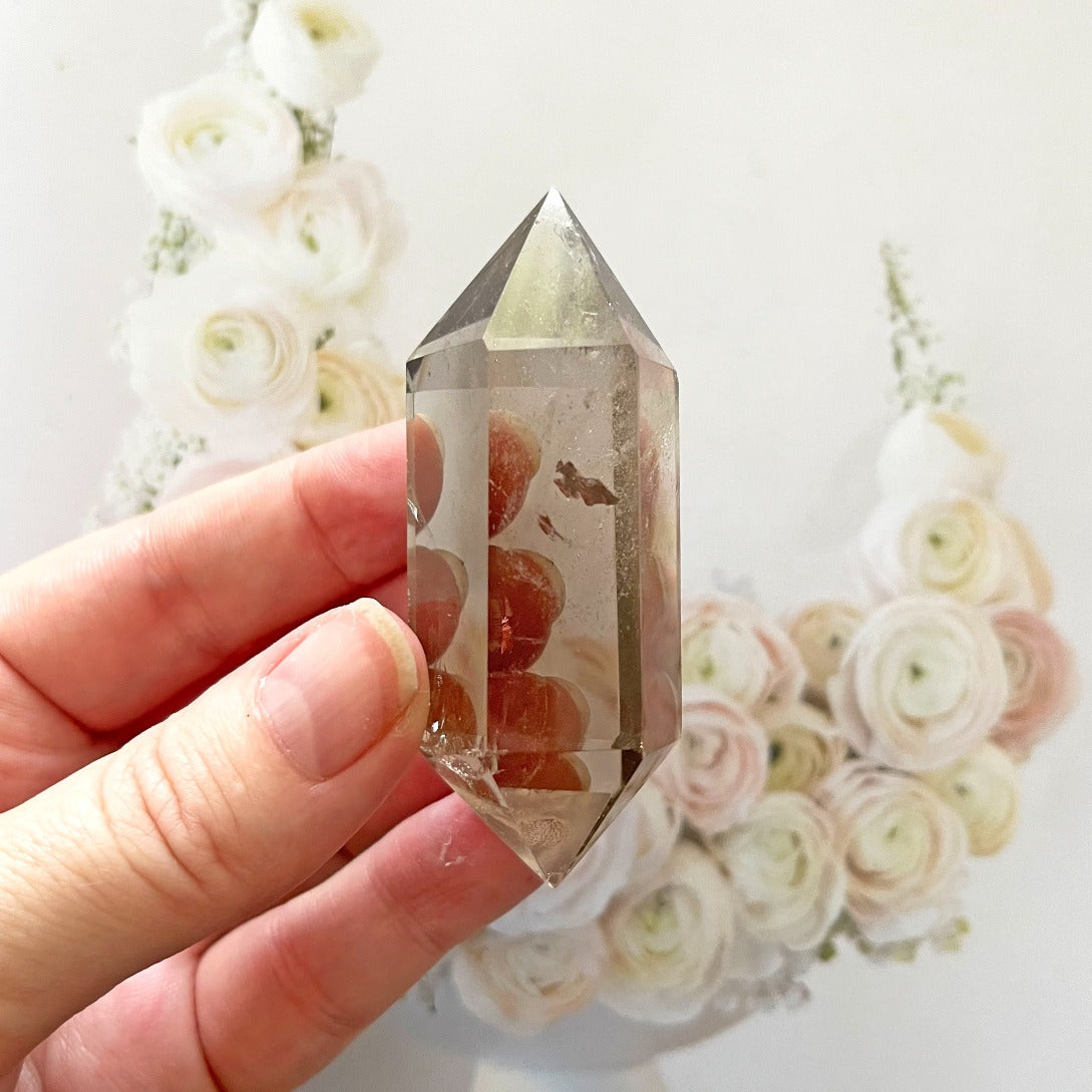 Smoky quartz dt crystal