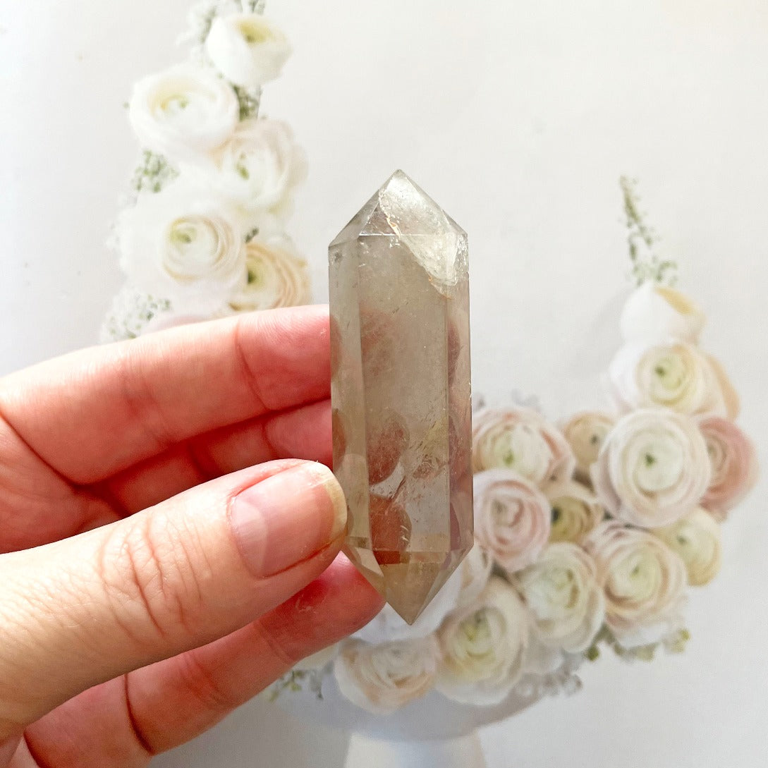 smoky quartz dt crystal