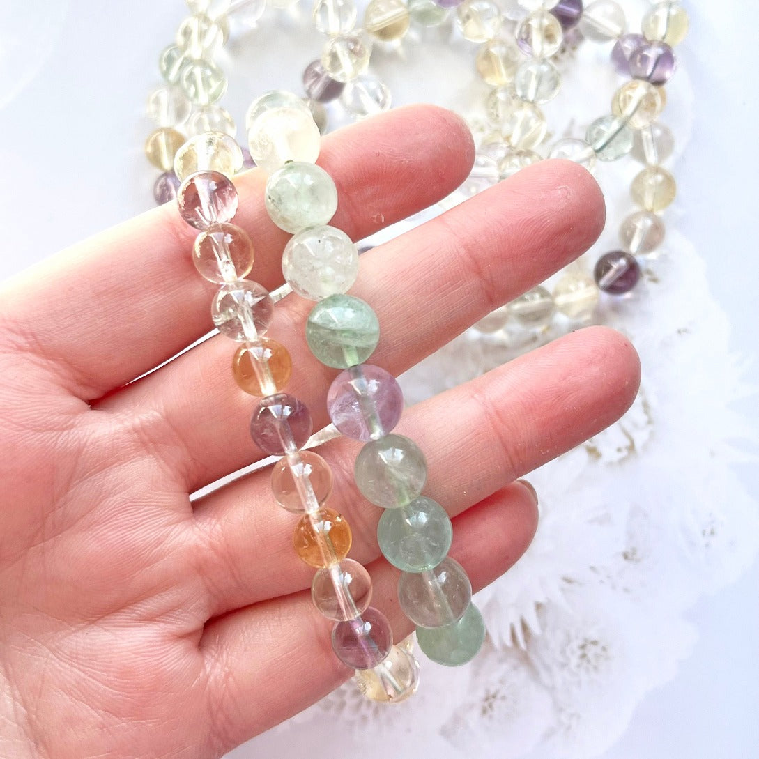 High grade fluorite bracelet