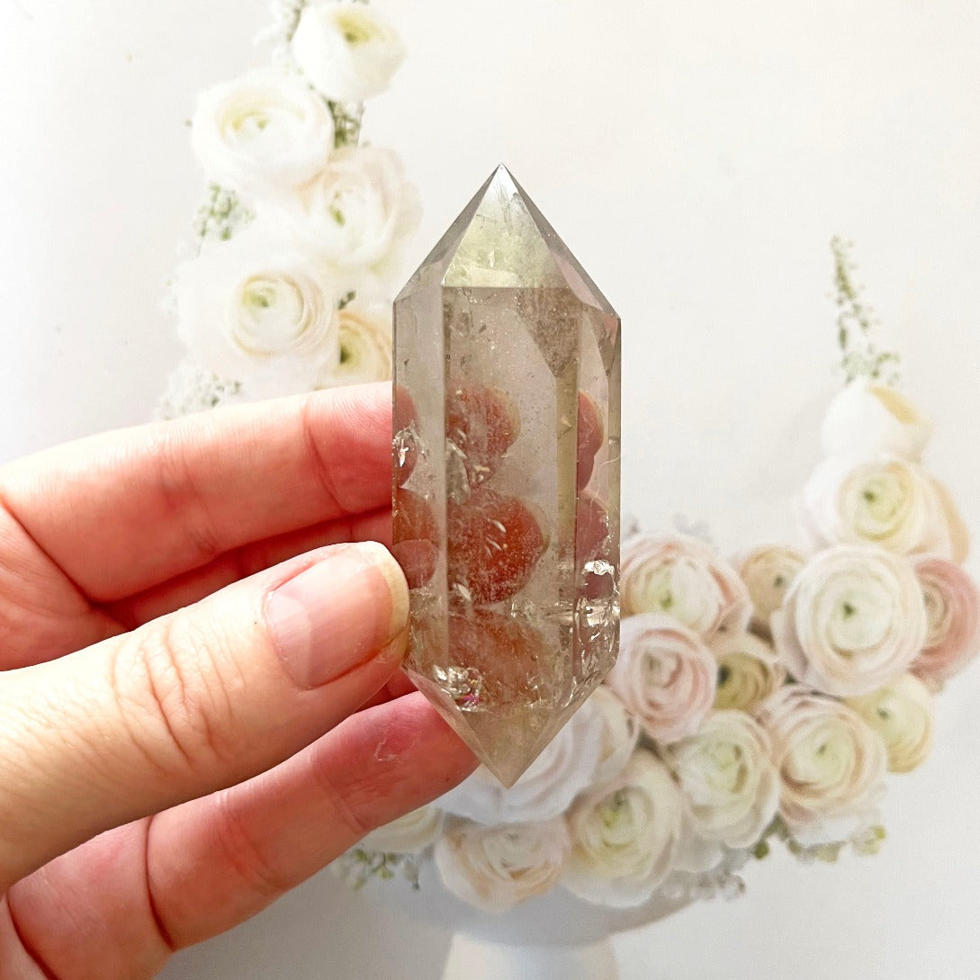 Smoky quartz dt crystal