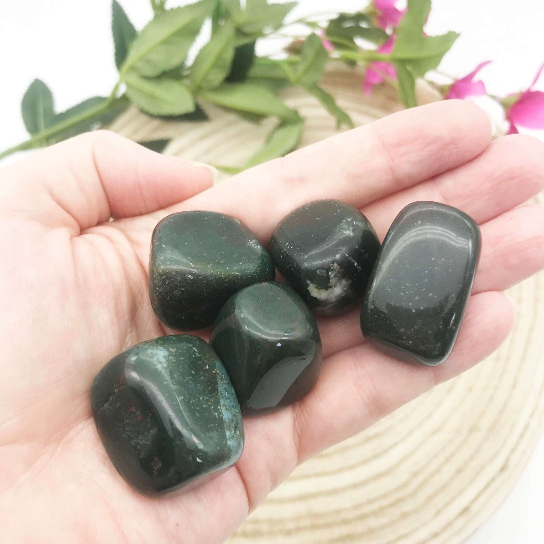 Bloodstone Tumbled Stone Crystal