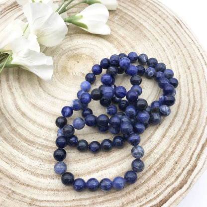 Sodalite crystal bracelet