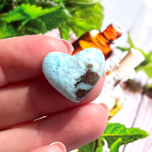 larimar heart crystal. Someday Dream Co