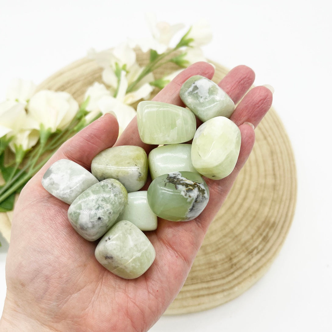 new jade tumbled stone Australia