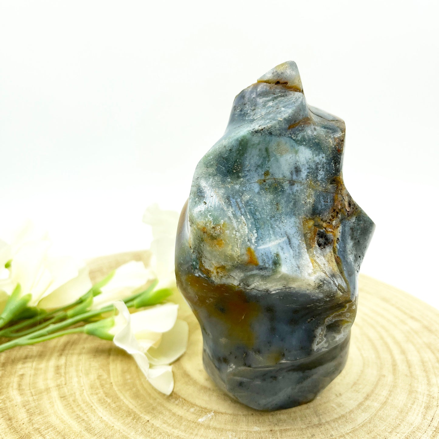 Ocean Jasper crystal carving decor Australia