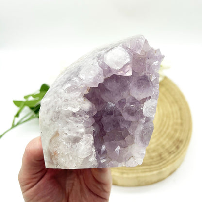 Pink Amethyst freeform crystal. Someday Dream Co