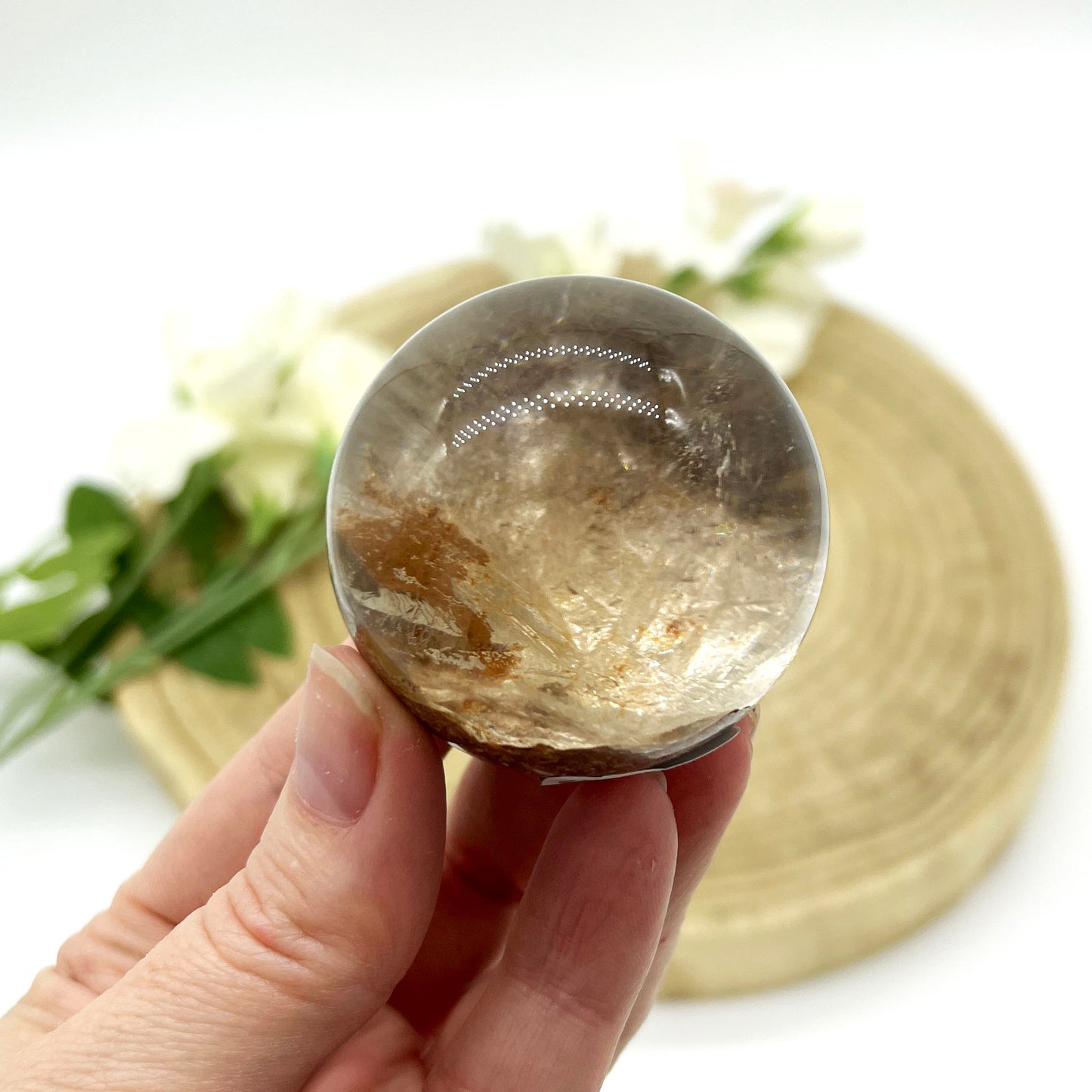 Golden rutile sphere. Someday Dream Co